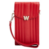 WOLF Mimi Phone Case with Wristlet & Lanyard Red 768572