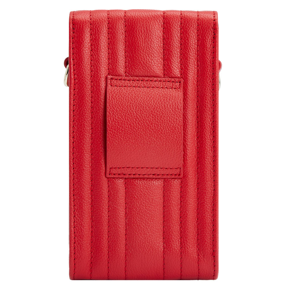 WOLF Mimi Phone Case with Wristlet & Lanyard Red 768572
