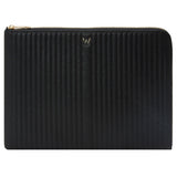 WOLF Mimi Quilted Laptop Sleeve 13" with Handle Black 768602