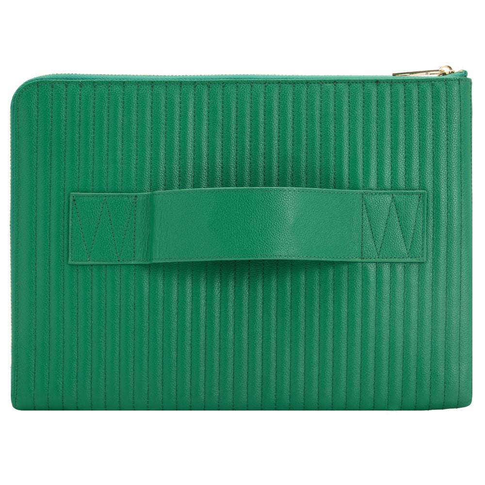 WOLF Mimi Laptop Sleeve 13" with Handle Forest Green 768612