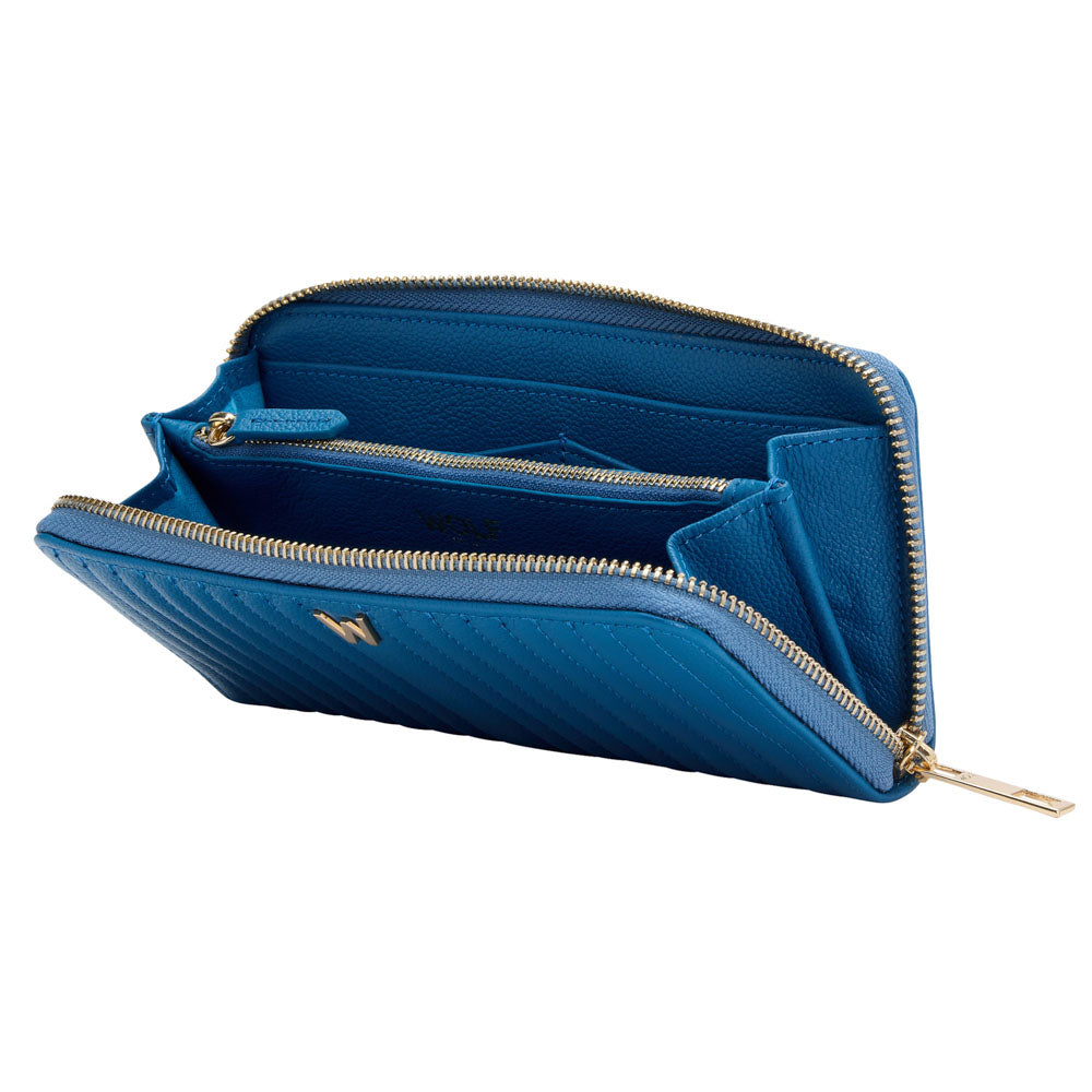 WOLF Mimi Continental Wallet Marine 768724