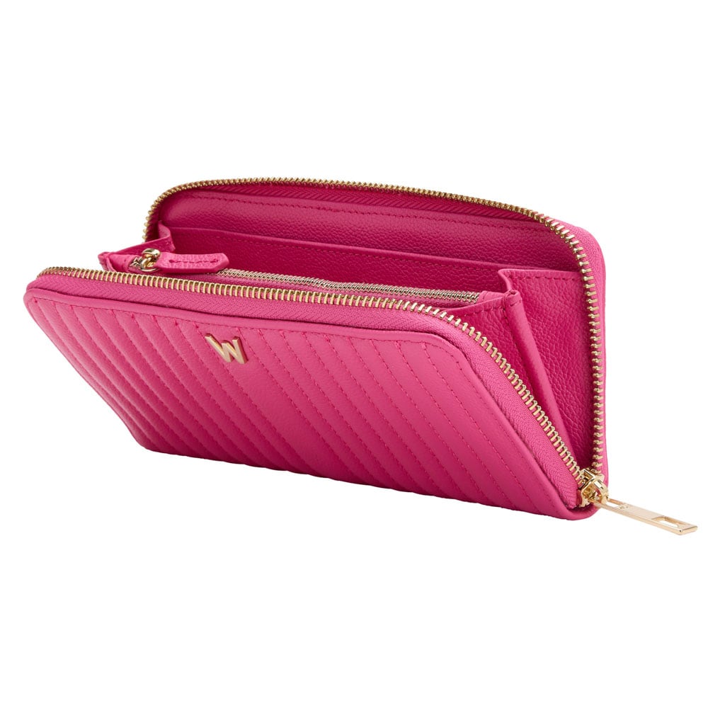 WOLF Mimi Continental Wallet Pink 768790