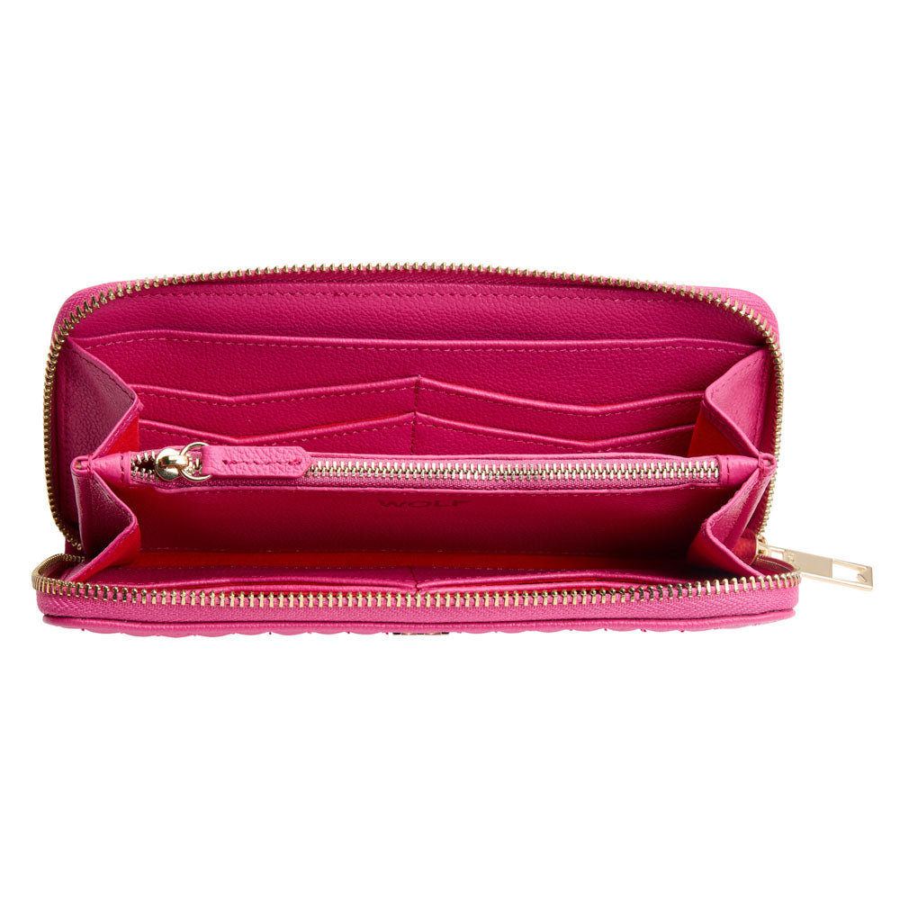 WOLF Mimi Continental Wallet Pink 768790