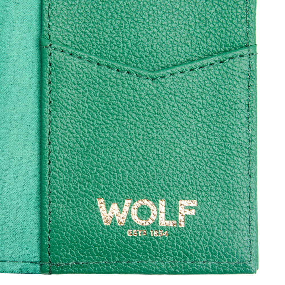WOLF Mimi Passport Case Forest Green 768812