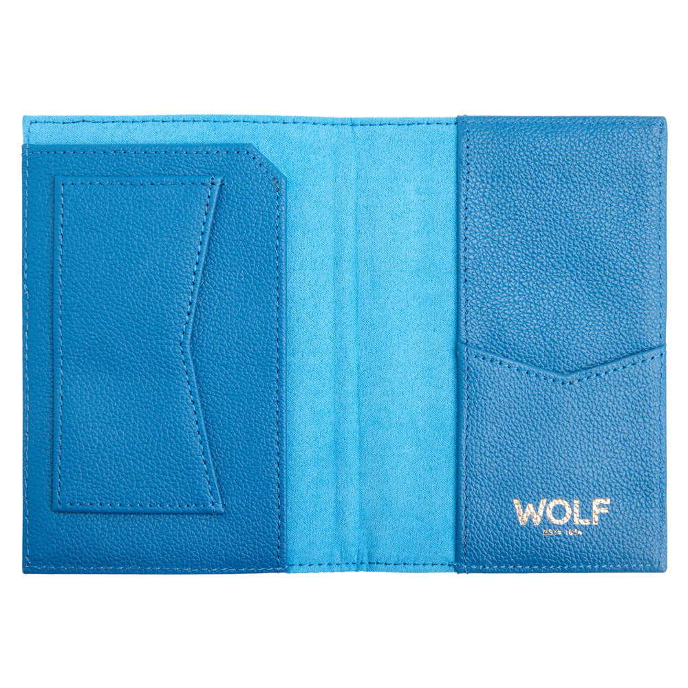 WOLF Mimi Passport Case Marine 768824