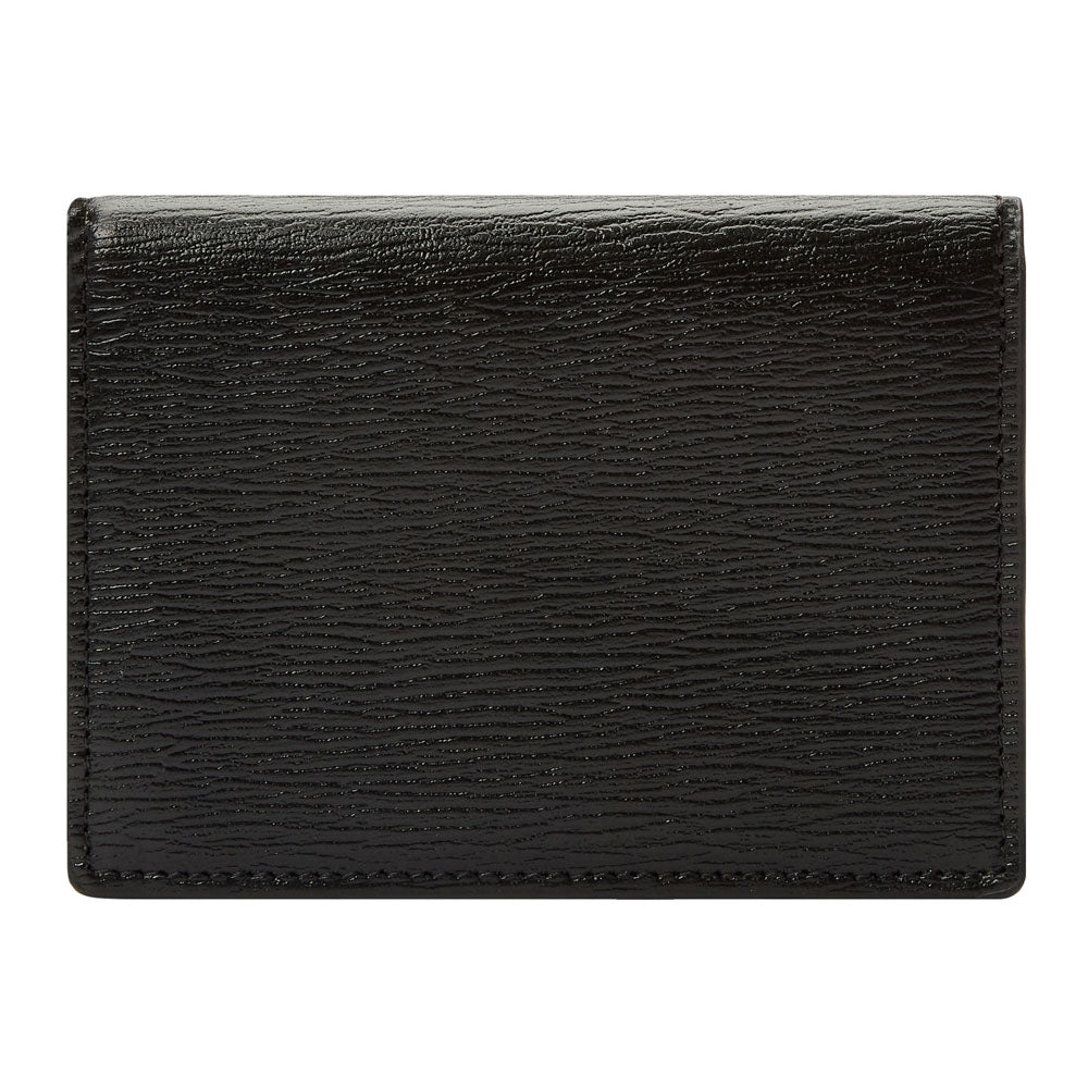 WOLF W Gusset Card Case Black 774402