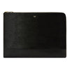 WOLF W Laptop Sleeve Black Leather 774602
