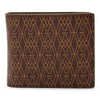 WOLF Signature Billfold and Coin Brown 776133