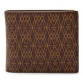 WOLF Signature Billfold and Coin Brown 776133