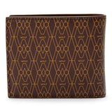WOLF Signature Billfold and Coin Brown 776133