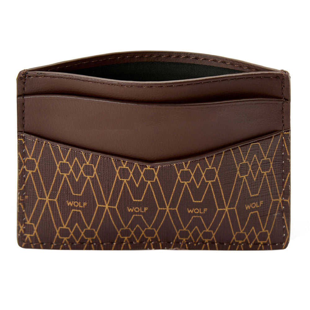 WOLF Signature Cardholder Brown 776233