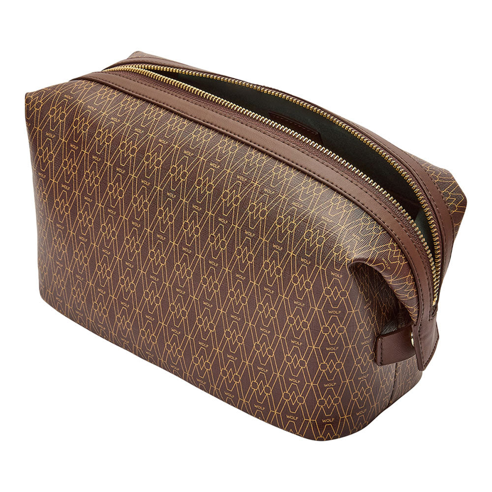WOLF Signature Washbag Brown 777233