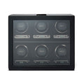 WOLF British Racing Black 6 Piece Watch Winder 792402