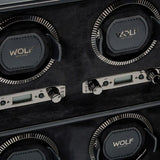WOLF British Racing Black 6 Piece Watch Winder 792402