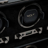 WOLF British Racing Black 8 Piece Watch Winder 792502
