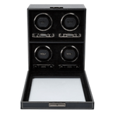 WOLF British Racing Black 4 Piece Watch Winder 793002