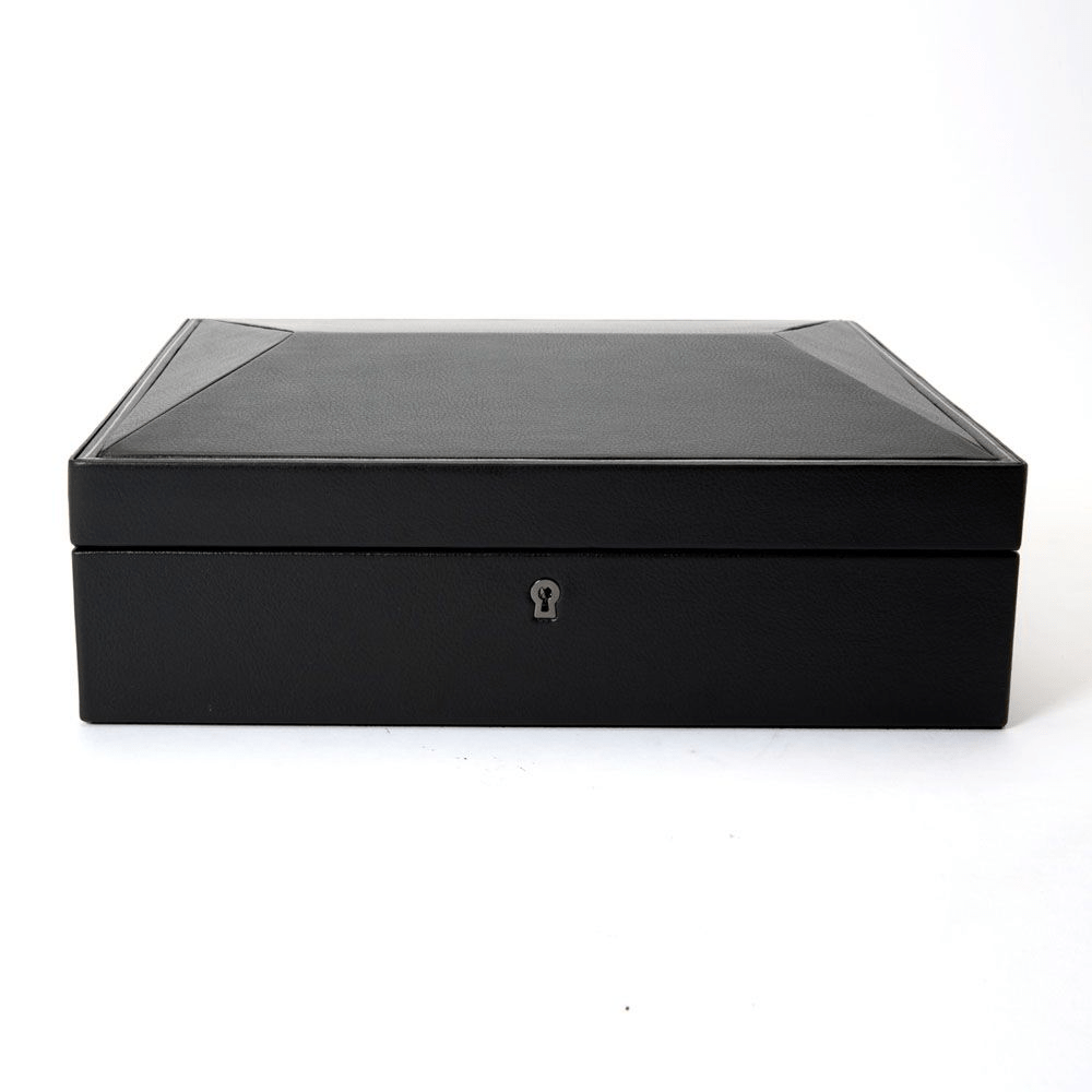 WOLF British Racing Black 15 Piece Watch Box 793202