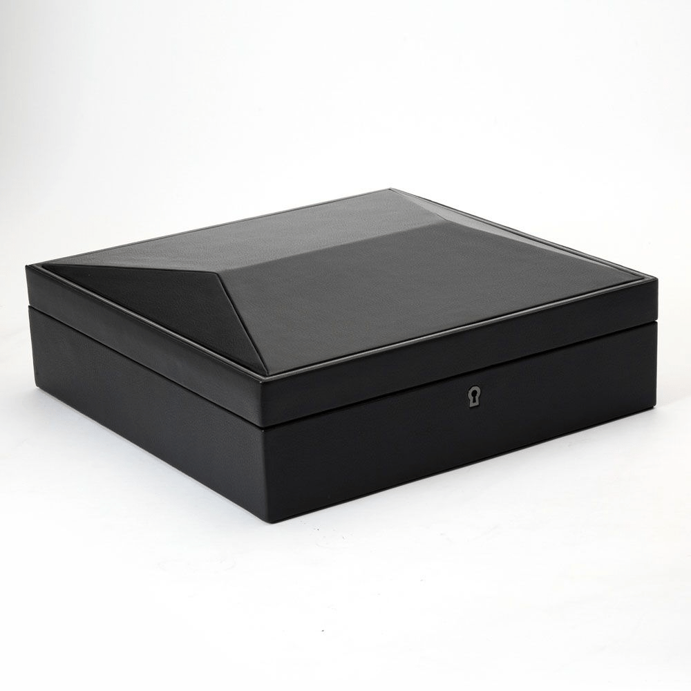 WOLF British Racing Black 15 Piece Watch Box 793202