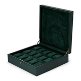 WOLF British Racing Green 15 Piece Watch Box 793241