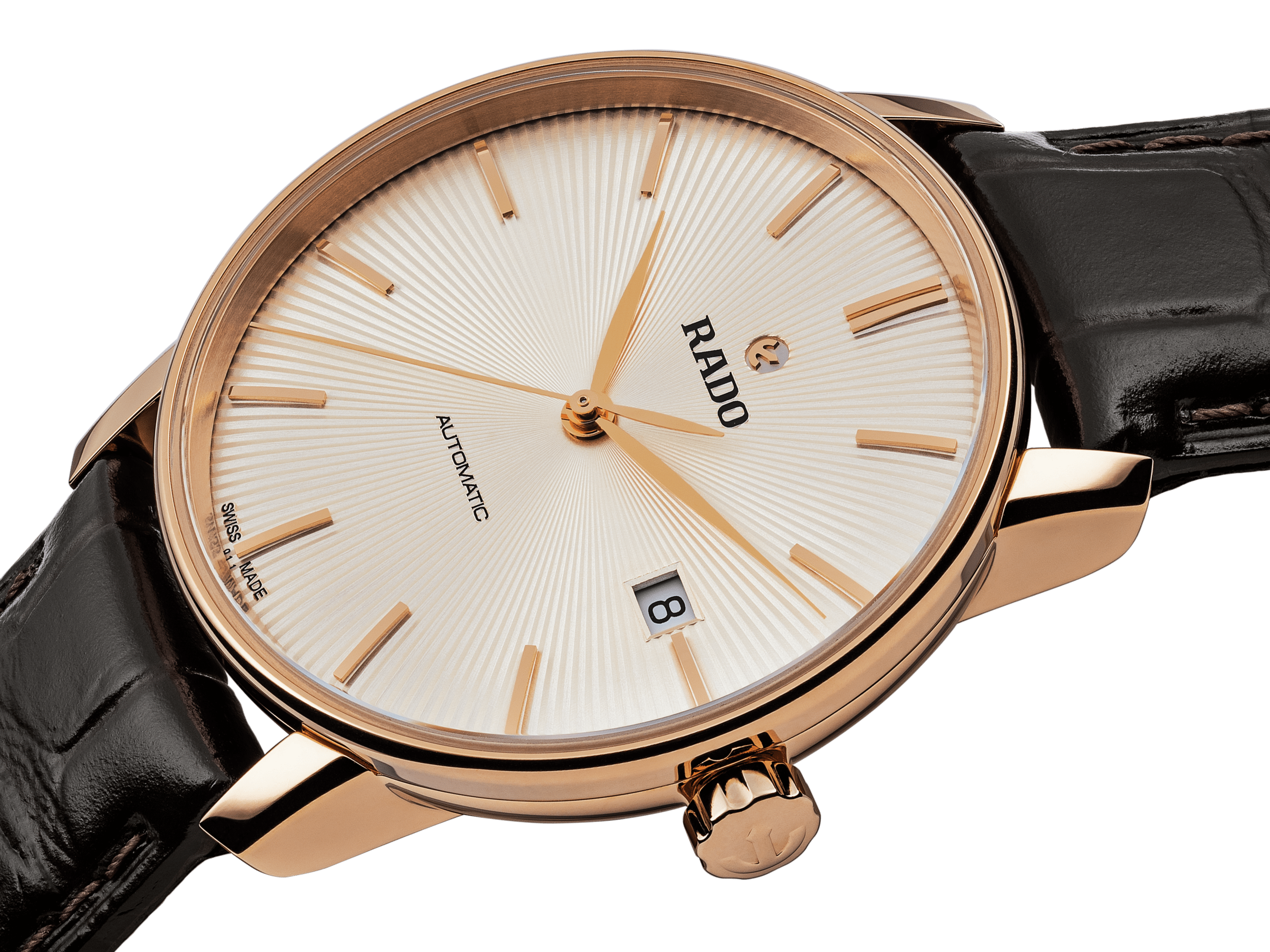 RADO Coupole Automatic 37.7mm White Dial Men's Watch R22861115