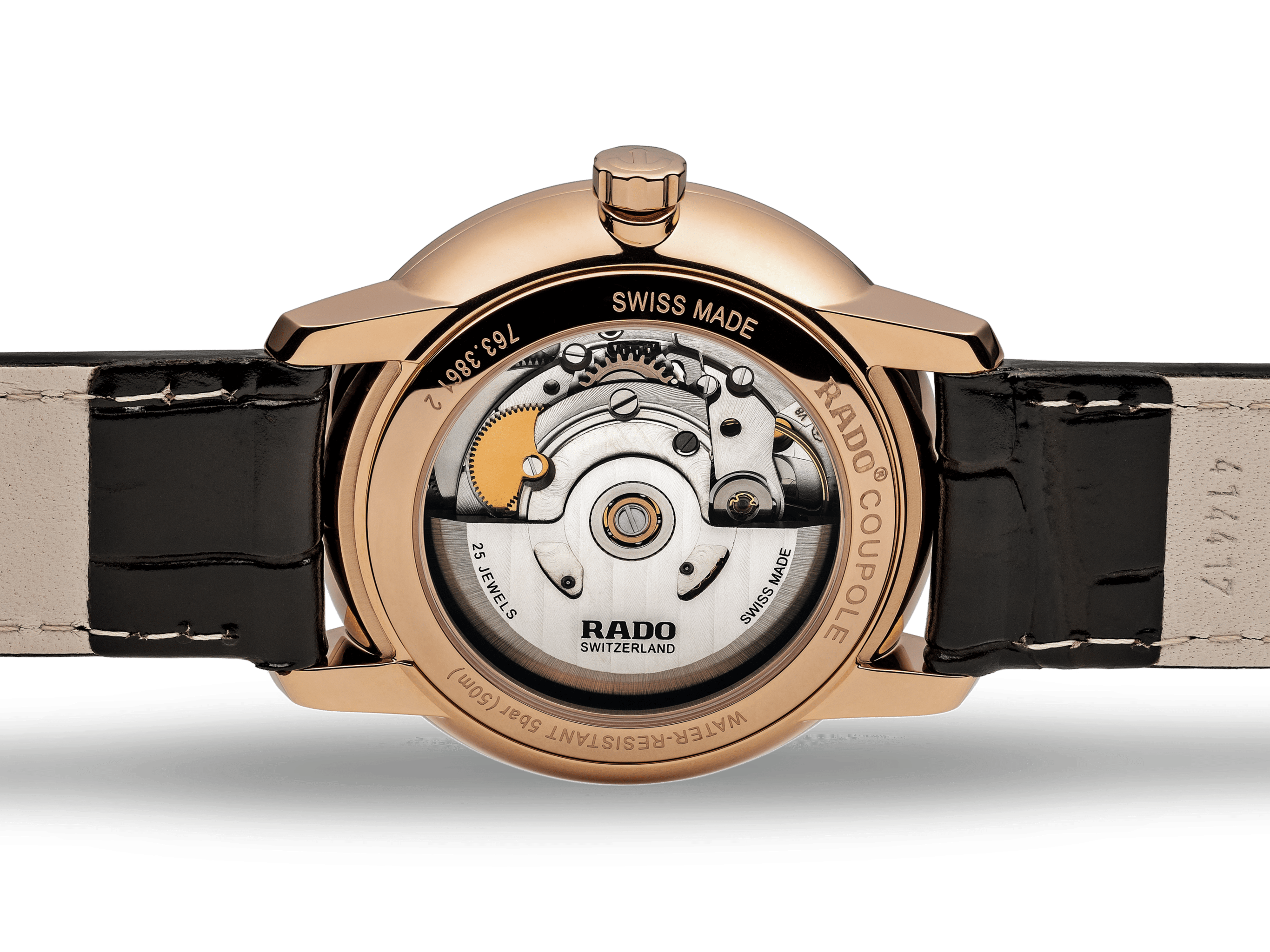 RADO Coupole Automatic 37.7mm White Dial Men's Watch R22861115