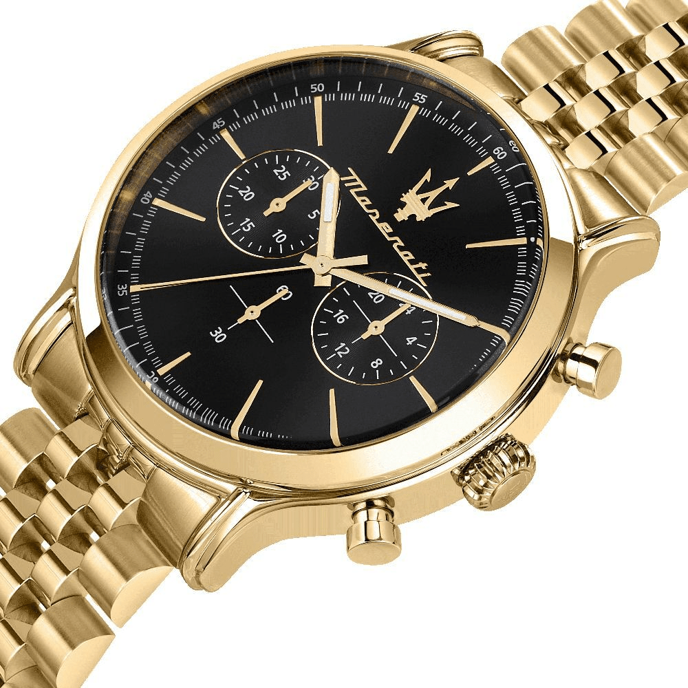 Maserati Epoca 42mm Gold-Tone Steel Chronograph Men's Watch R8873618023
