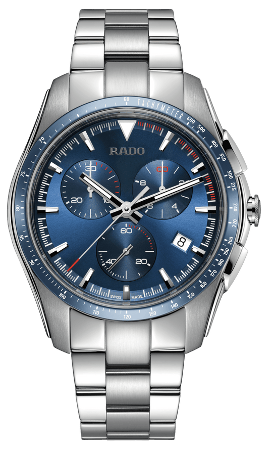 RADO HyperChrome Chronograph 44.9mm Blue Dial Men's Watch R32259203