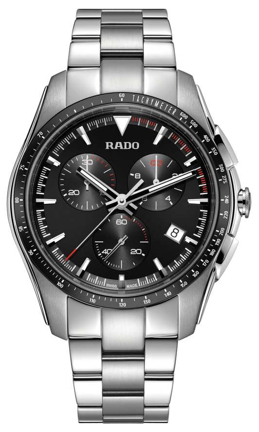 RADO HyperChrome Chronograph 44.9mm Black Dial Men's Watch R32259153