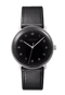 Junghans Max Bill Automatic 38mm Polished Black Dial Men's Watch 27/3400.02