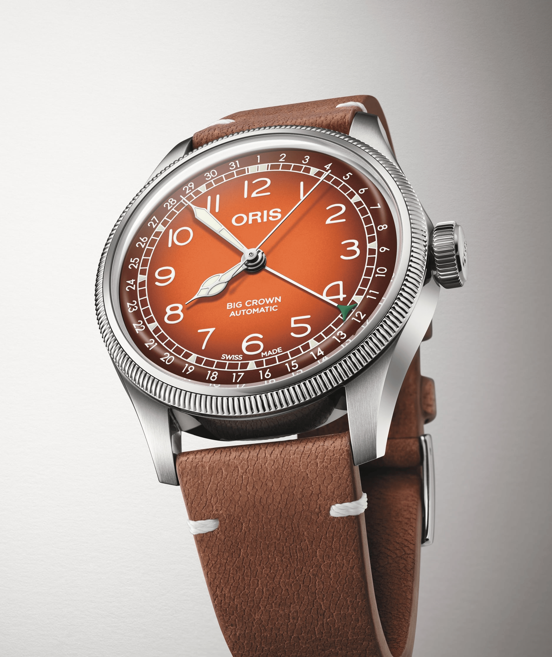 Oris Big Crown Oris x Cervo Volante 40mm Red Dial Men's Watch 01 754 7785 4068-Set
