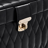 WOLF Caroline Cosmetic Train Case Black 323002