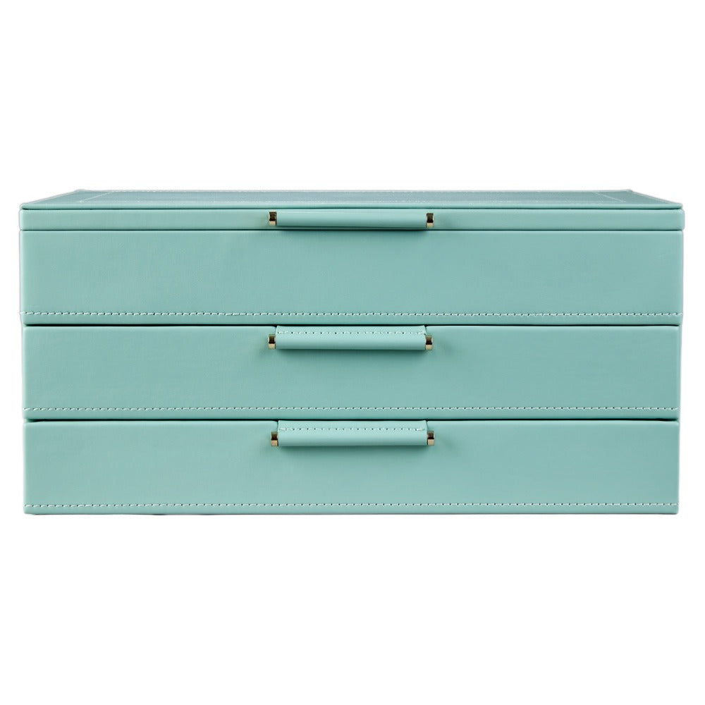 WOLF x Fiona Howard Sophia Jewelry Box with Drawers Jade Fruit Botanical 399330