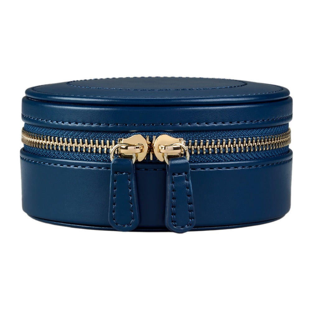 WOLF x Fiona Howard Sophia Round Zip Case Indigo Fruit Botanical 397717
