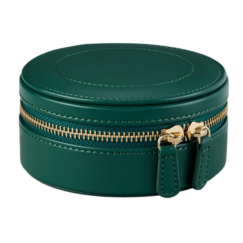 WOLF x Fiona Howard Sophia Round Zip Case Forest Green Fruit Botanical 397712