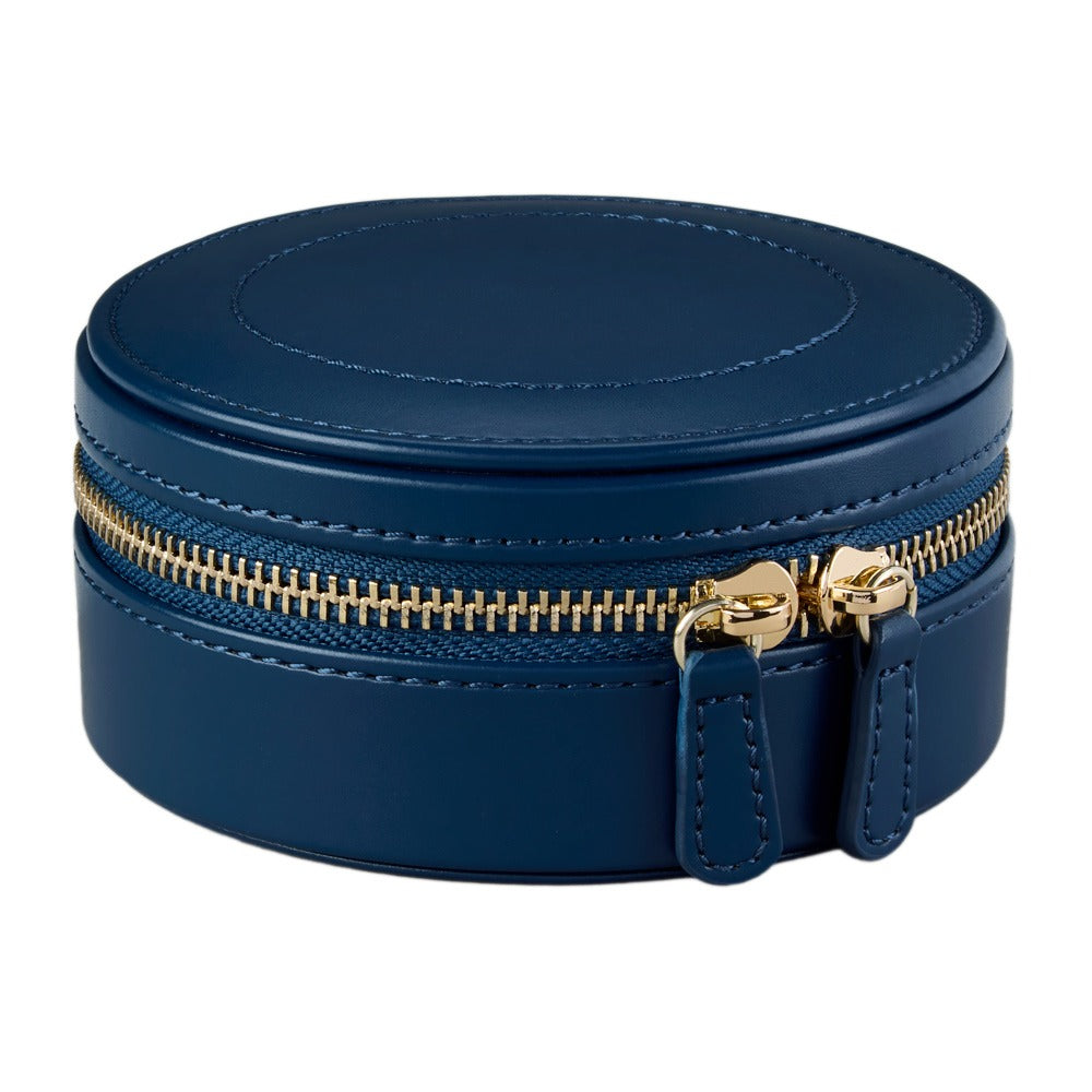 WOLF x Fiona Howard Sophia Round Zip Case Indigo Fruit Botanical 397717