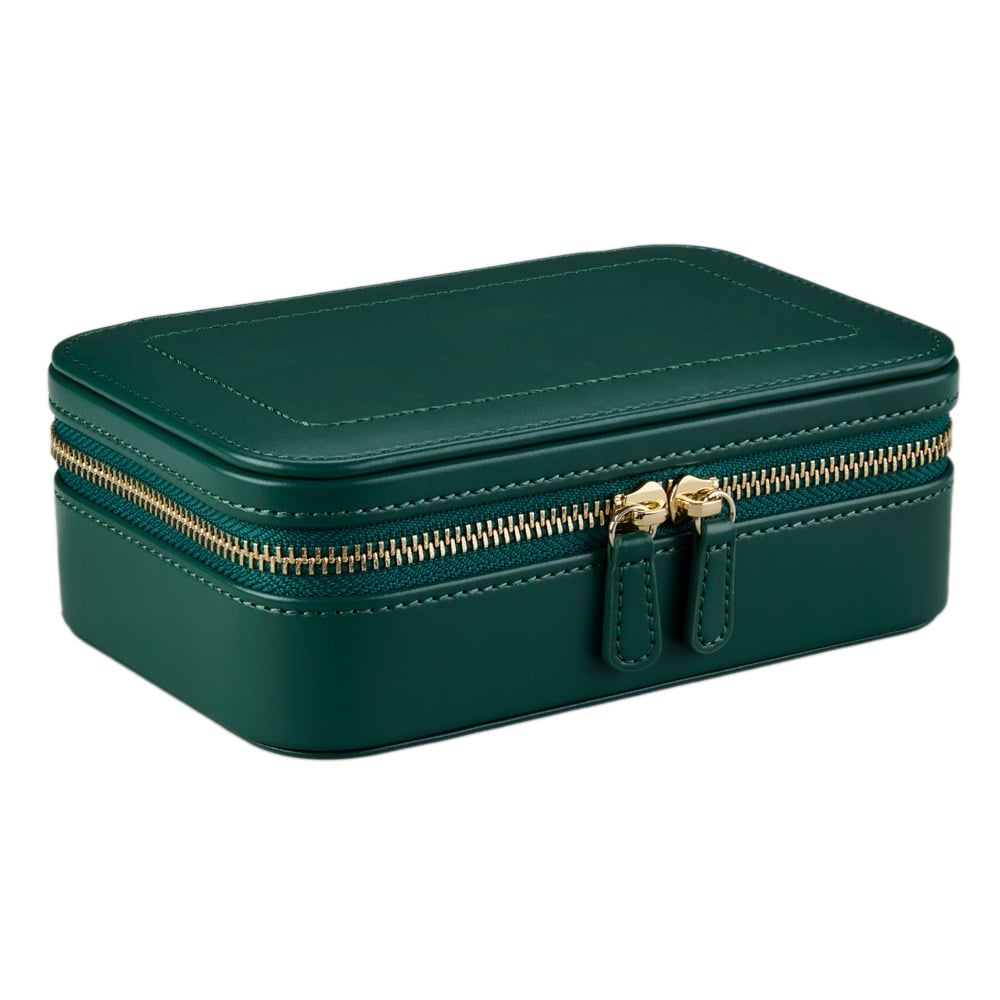 WOLF x Fiona Howard Sophia Travel Zip Case Forest Green Fruit Botanical 397812
