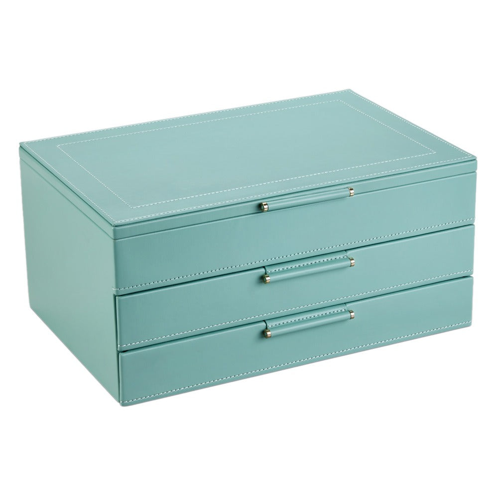 WOLF x Fiona Howard Sophia Jewelry Box with Drawers Jade Fruit Botanical 399330