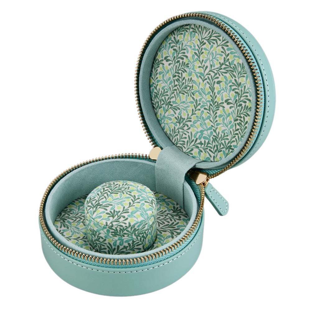 WOLF x Fiona Howard Sophia Round Zip Case Jade Fruit Botanical 397730