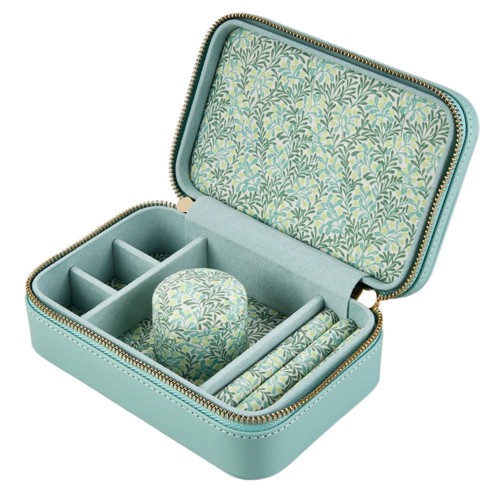 WOLF x Fiona Howard Sophia Travel Zip Case Jade Fruit Botanical 397830