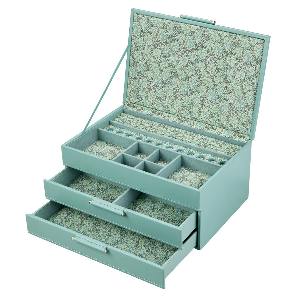 WOLF x Fiona Howard Sophia Jewelry Box with Drawers Jade Fruit Botanical 399330