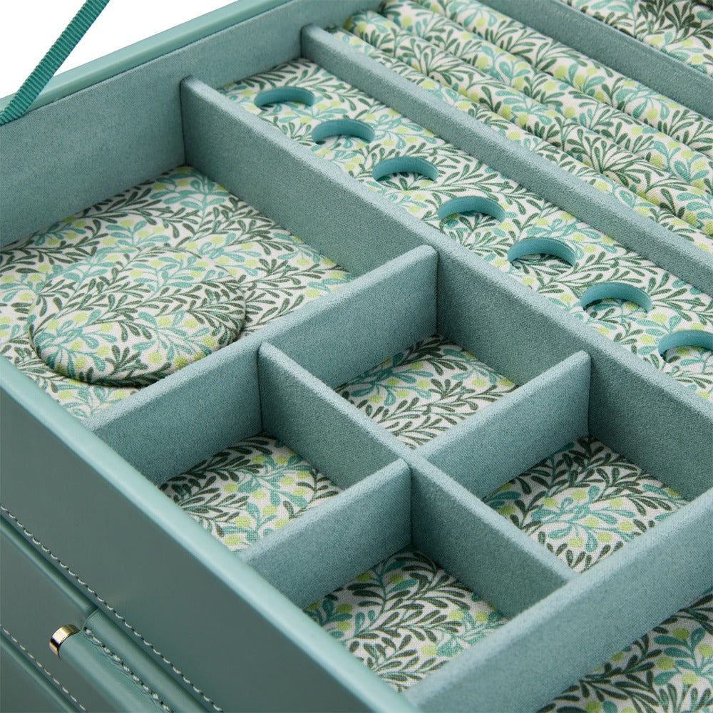 WOLF x Fiona Howard Sophia Jewelry Box with Drawers Jade Fruit Botanical 399330