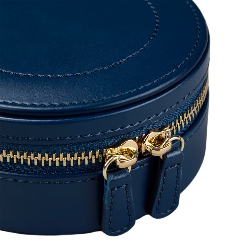 WOLF x Fiona Howard Sophia Round Zip Case Indigo Fruit Botanical 397717