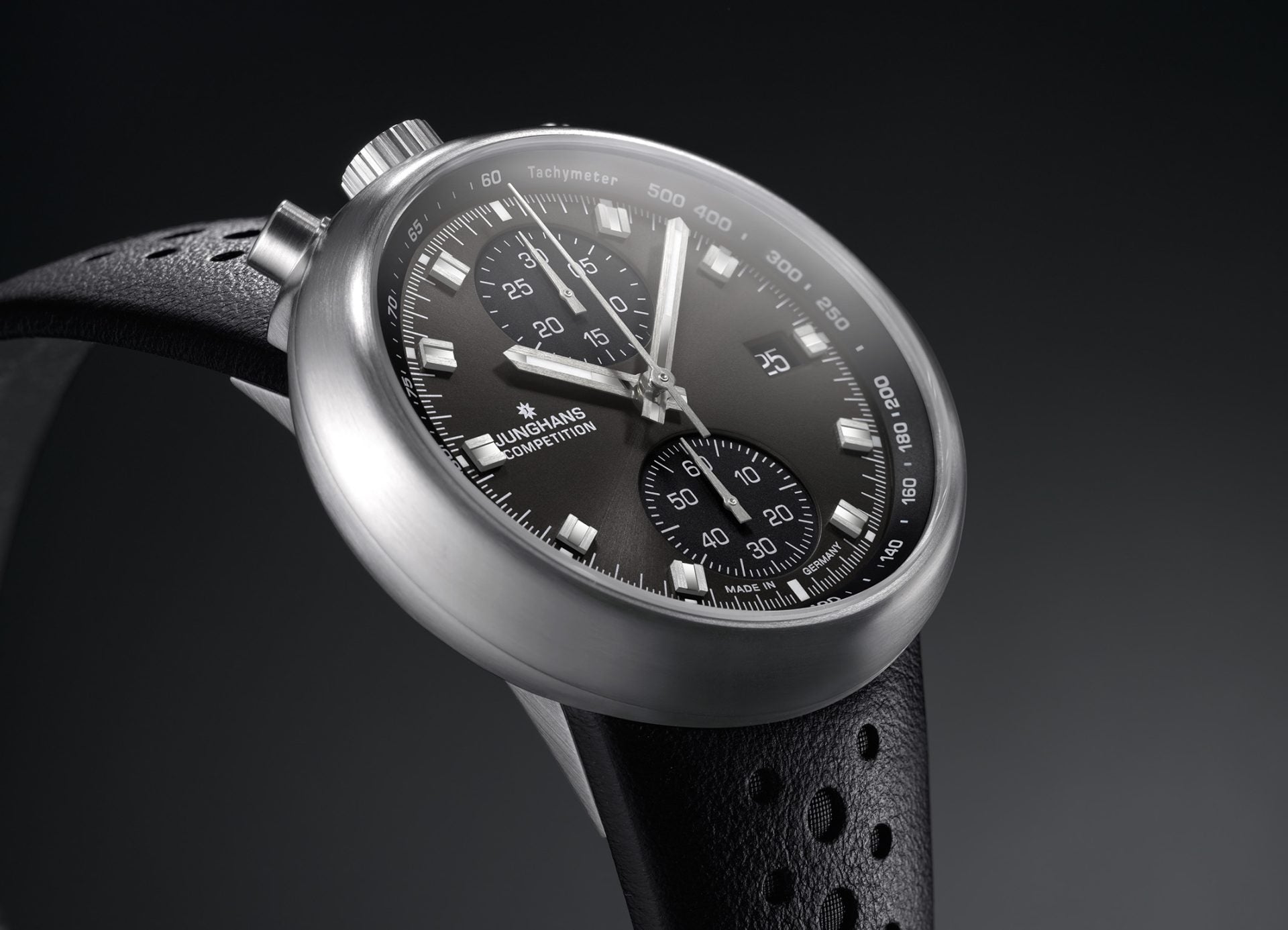 Junghans 1972 Competition 45.5mm Dark Grey Dial Men's Watch 27/4504.00