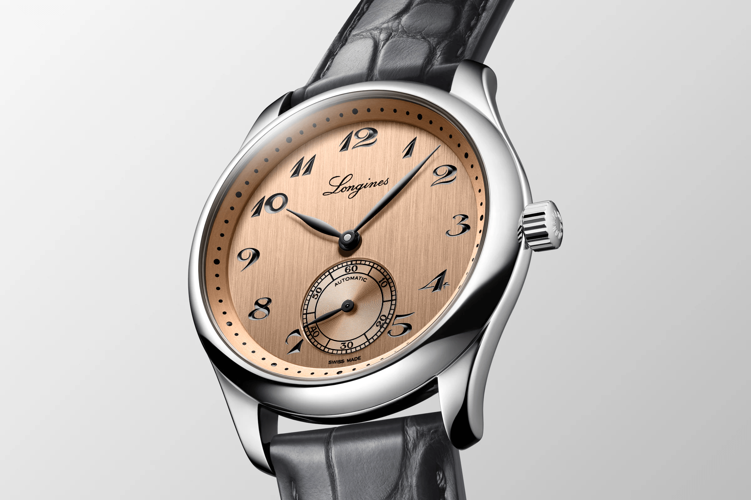 Longines Master Collection 38.50mm Salmon Dial Men's Watch L28434932