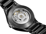 RADO True Round 40mm Black Automatic Open Heart Men's Watch R27107172