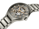 RADO True Round 40mm Grey Automatic Open Heart Men's Watch R27108112