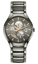 RADO True Round 40mm Grey Automatic Open Heart Men's Watch R27108112