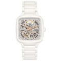 RADO True Square Automatic Open Heart Sparkling 38mm Rhodium Dial Men's Watch R27073722