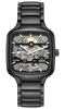 RADO True Square Automatic Skeleton 38mm Black Dial Men's Watch R27197152