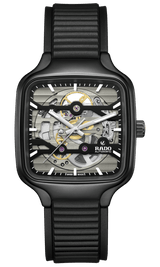 RADO True Square Automatic Skeleton 38mm Black Dial Men's Watch R27197169
